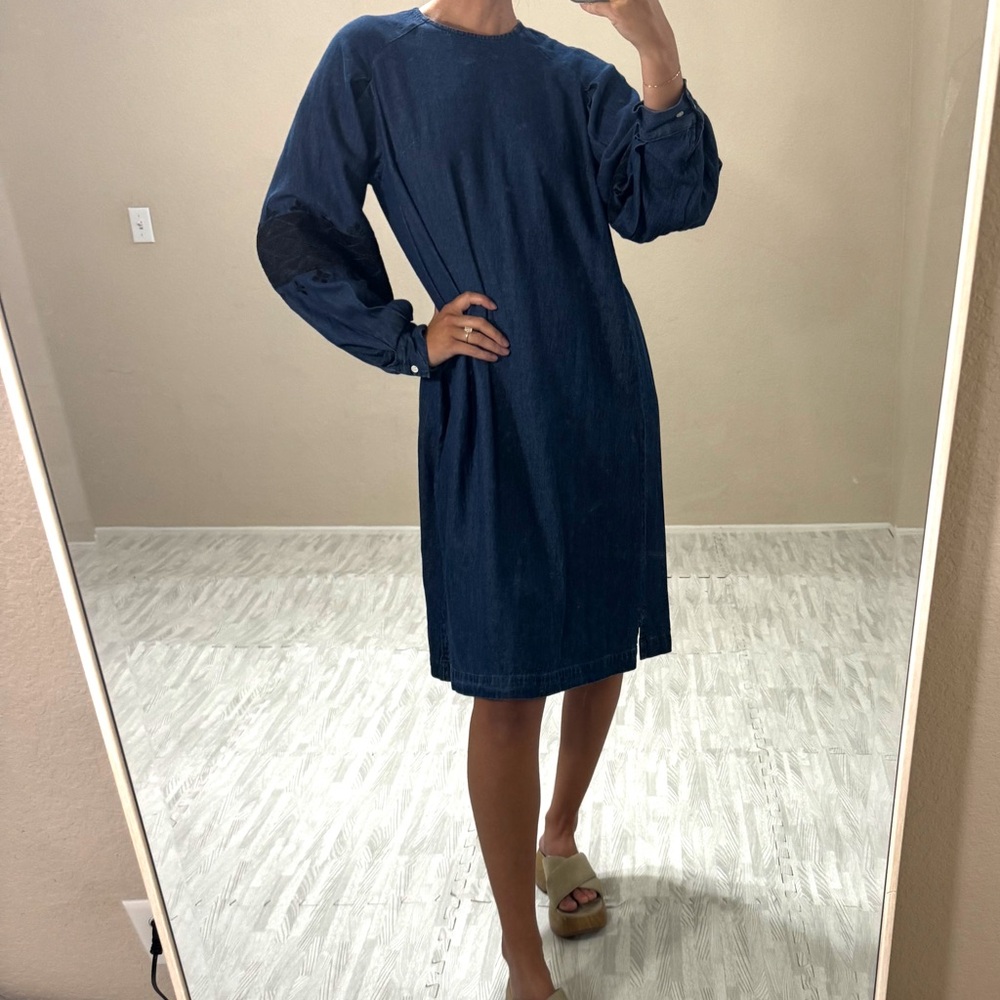 Ne Quittez Pas Denim Loose Fit Dress